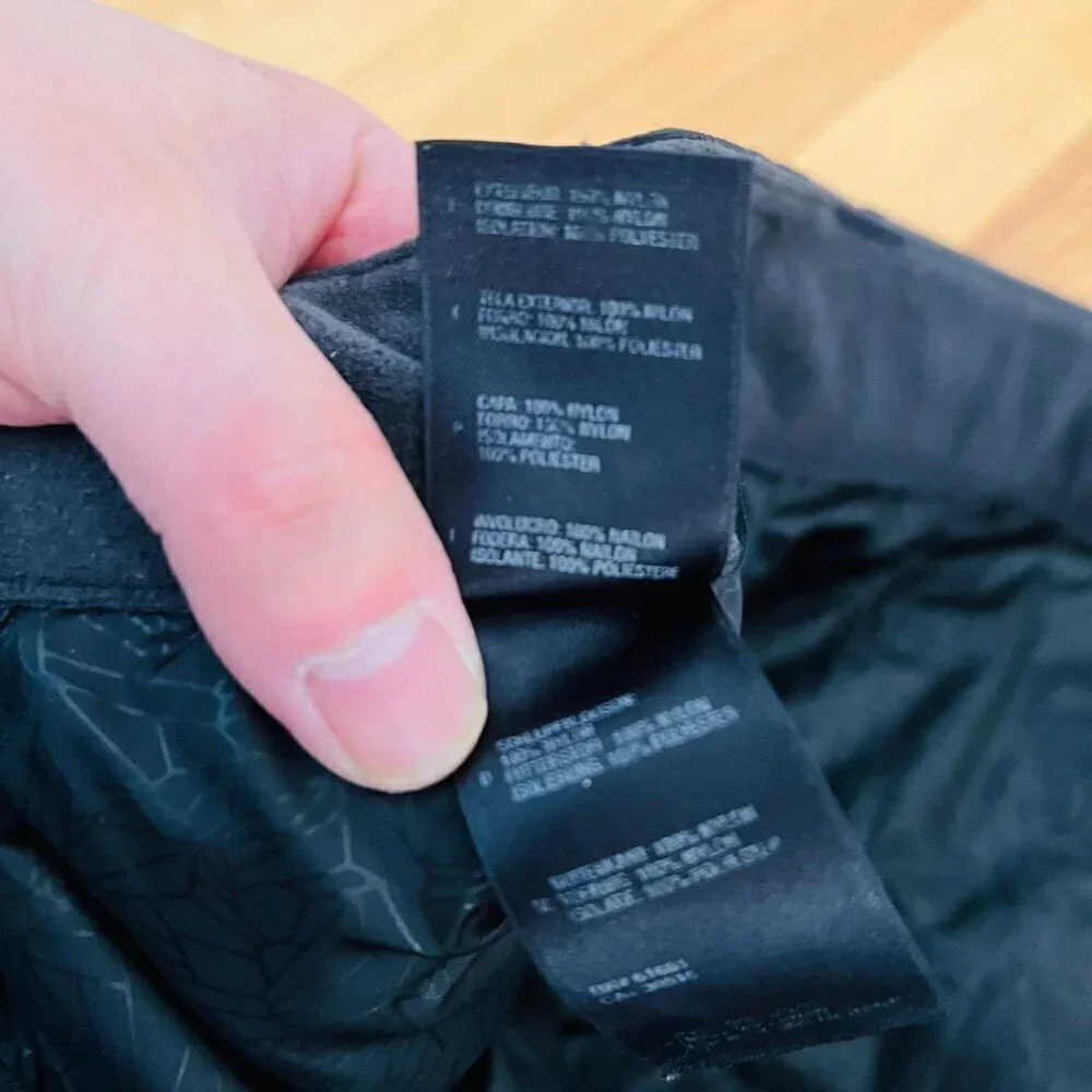 North Face Hyvent Snowboard Pants Men's Size Large Pockets Ski